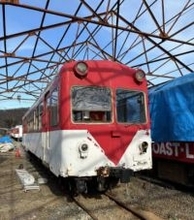 旧下電車両「クハ24」 修繕着手　倉敷の市民グループ 公開目指す