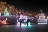 「冬のイルミネーション幻想的に　庄原・備北丘陵公園 電飾70万球」の画像1