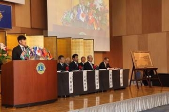 歩み振り返り70周年祝う　福山LCが記念大会　　交流のあった〝放浪の画家〟山下清の作品「鞆の浦」を特別展示