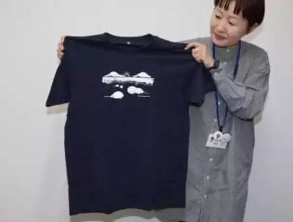 カブトガニと島のTシャツ　笠岡市観光協会が商品化