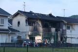 「岡山で民家全焼　隣接宅は半焼」の画像1