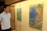 「夢二にあこがれ全国旅して創作　日本画家武久さん県内初作品展」の画像1