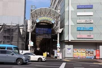 岡山駅前 の「桃のオブジェ」撤去　老朽化、新たなシンボル検討へ