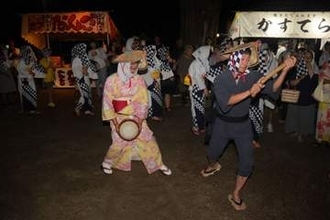 真庭・蒜山で大宮踊　住民ら五穀豊穣や子孫繁栄の願い込め