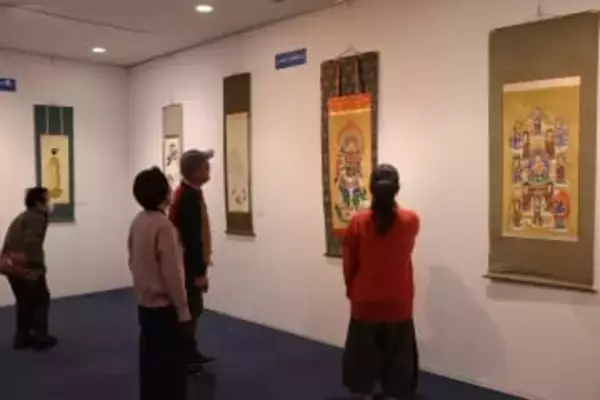 日本画やパッチワーク、多彩な220点　玉野でグループ・サークル展