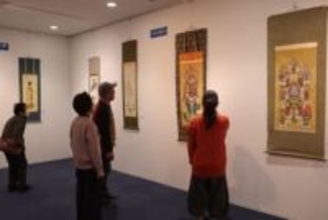 日本画やパッチワーク、多彩な220点　玉野でグループ・サークル展