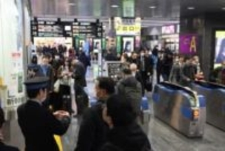 山陽新幹線一時見合わせ 4.4万人に影響　岡山でも混雑