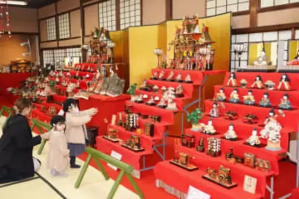 早春の倉敷彩る 雛めぐり開幕　80施設に人形2千組 3月8日まで