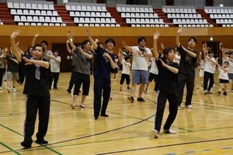 ごんごおどり習得へ 市民ら稽古に熱　8月1日 津山納涼まつりで披露