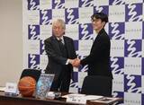 「福山市立大と福山デニックス協定　バスケなどスポーツ関連で連携」の画像1