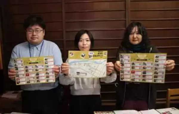 「井原の桜もグルメも堪能して！　住民グループがマップ作成」の画像