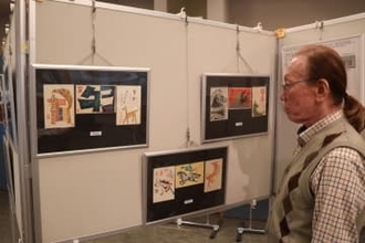 岡山・坂野記念館で午年の年賀状展　明治から平成の48点