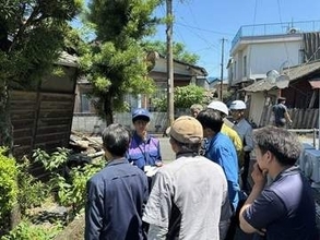 被災建物 公費解体で中心的役割　熊本地震で八代市支援の倉敷市