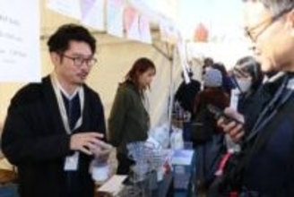 全国のコーヒー飲み比べ　岡山城特設会場に専門店集合