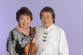 デュオ三木「音楽の力伝えたい」　結成61年、福山で13日コンサート