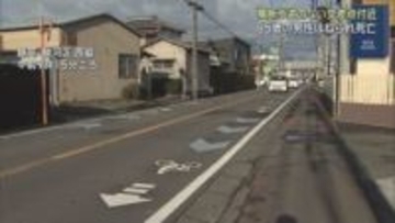 ８５歳の歩行者の男性が乗用車にはねられ死亡　静岡市駿河区