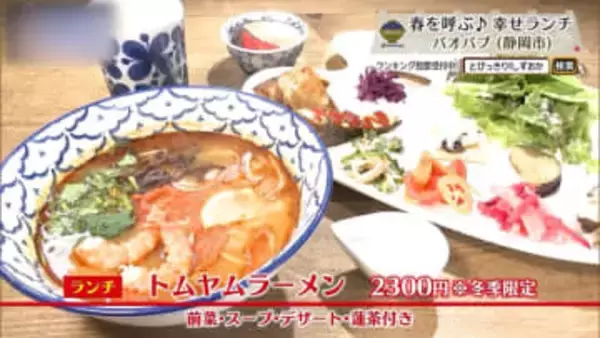 香りが連れていく昼のアジア旅　静岡市「バオバブ」