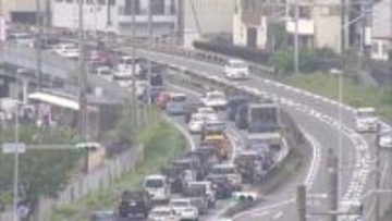 【速報】静岡市の国道1号富士由比バイパスの通行止めが解除　落石により丸1日通行止めに