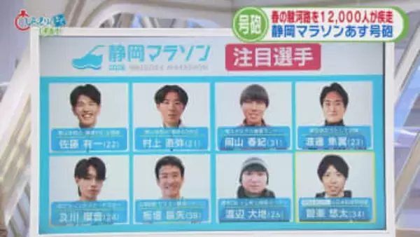 静岡マラソン注目選手は…箱根駅伝3連覇の青学メンバーに公務員ランナー、ウルトラマラソン世界一の選手も