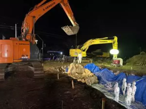 静岡・富士宮市で発生した豚熱　関連の農場など約2200頭の豚の殺処分終了　清掃・消毒作業は続く