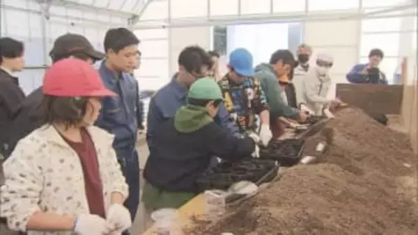 【リニア】3年前始まった「残土置き場の緑化計画」…必要な苗は9万本　地元の小学生が種まき　静岡市・井川小学校