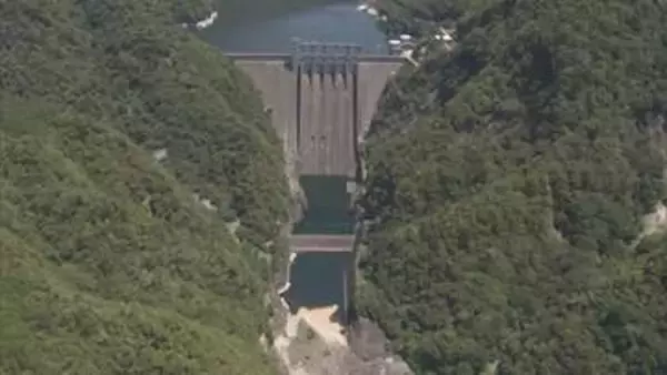 静岡・佐久間ダムの「緊急導水」は３日で終了　雨が降って渇水状況が改善