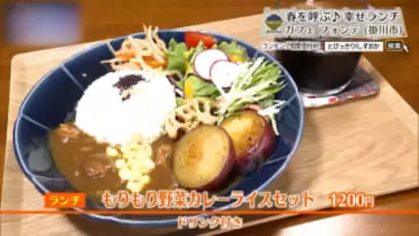 やさしさが煮込まれた掛川の昼ごはん　「Cafe fonte」