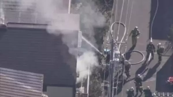 静岡市葵区の住宅で火事　８０代の夫婦が煙を吸って病院に搬送