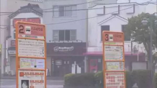 【台風6号】倒木や雨量規制で国道で通行止め　静岡・掛川市、伊東市、下田市/3日午前8時現在