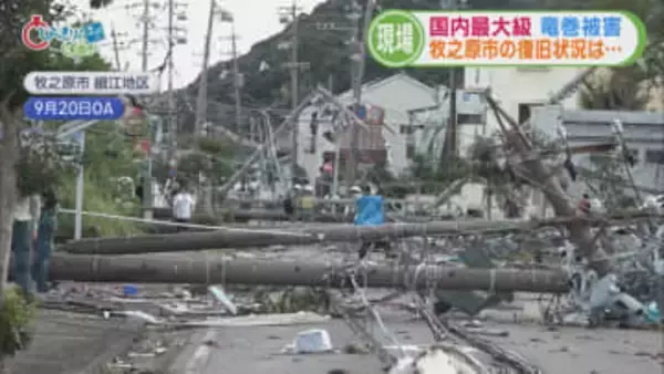 “国内最大規模“竜巻で1340棟に被害…3カ月たっても屋根にブルーシート　しばらくは張り直しの必要も　牧之原市　/静岡の2025年