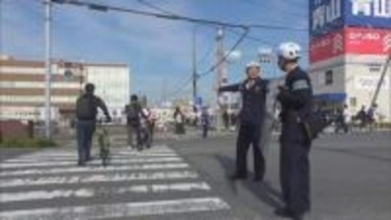 運用開始10日間で11人に『青切符』　うち10人が自転車「ながらスマホ」　静岡県警