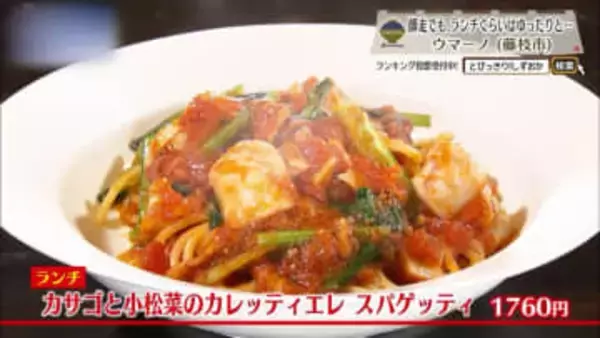 和食から転身したシェフが操るカサゴとイノシシのイタリアン　藤枝市「ウマーノ」