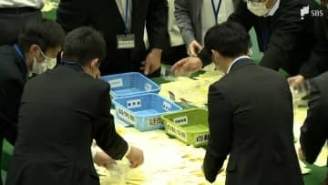 静岡・伊東市長選開票作業始まる 大勢判明は夜11時頃か 投票率は60.54%【速報】