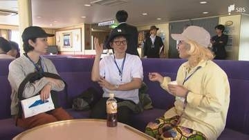 「土肥には黄金の宝が眠っている」船内で役者と会話しながら宝探し 駿河湾フェリーで没入型演劇「イマーシブシアター」を公開＝静岡