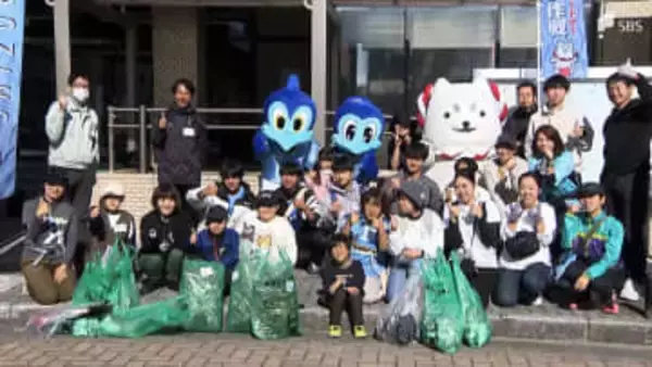 「楽しくやることがすごく大切」ジュビロ磐田・山田大記CROも参加 ごみ拾い×ジョギング「プロギング」開催 =静岡・磐田市