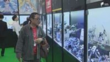 国内最大級の模型の展示会「静岡ホビーショー」開幕 新作プラモデルに熱い視線＝ツインメッセ静岡