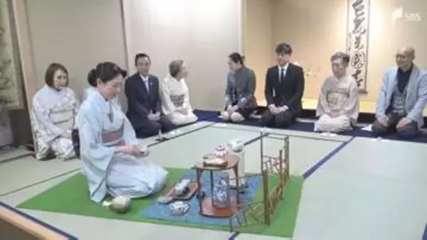 お茶の10流派が一堂に 静岡で「駿府各流大茶会」開幕 趣向を凝らした茶席を堪能＝静岡伊勢丹