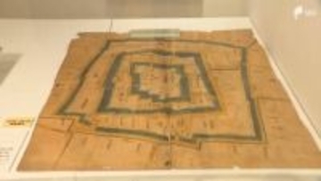 350年前の「駿府城絵図」天守や建物の配置描く貴重な資料が一般公開 2025年8月に山梨で発見=静岡市歴史博物館