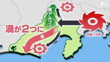 台風15号の県内への影響が抑えられたワケ 新たに発生した台風17号の進路は＝静岡