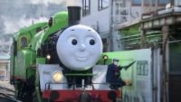 いよいよ出発！大井川鉄道で「きかんしゃパーシー号」が営業運転を開始＝静岡・島田市