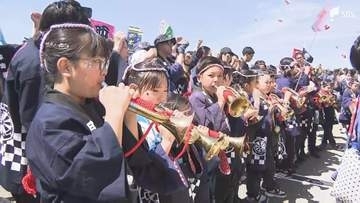 「こどもの日」 県内各地で笑顔あふれる1日に 「浜松まつり」では子どもたちが凧揚げに挑戦=静岡