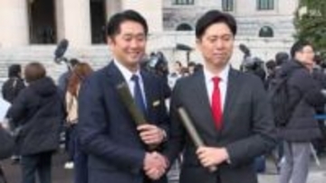 「人生すべてをささげて働く覚悟」特別国会召集で新人議員らが初登院 静岡県内選出の議員らが国政への意気込み語る