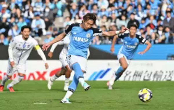 ジュビロ磐田 渡邉りょうPK決勝弾でリーグ戦連勝 2位長崎に1-0【J2リーグ第35節速報】