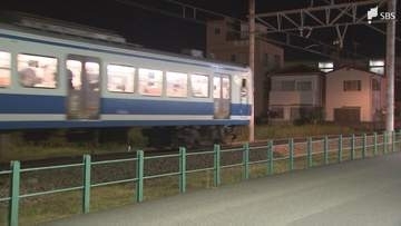 「異音がした」伊豆箱根鉄道の列車が緊急停車 線路への置き石か けが人はなし＝静岡・三島市