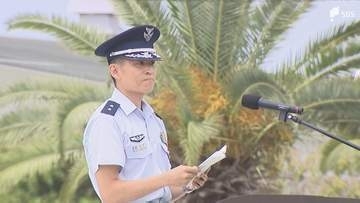 「原点を確認しさらなる高みを目指してほしい」航空自衛隊浜松基地の第一航空団司令兼浜松基地司令に有本竜彦空将補が着任 隊員らに訓示