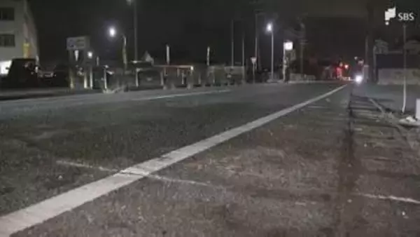 軽乗用車同士が正面衝突 2人死傷 現場は片側1車線の直線道路＝浜松市中央区