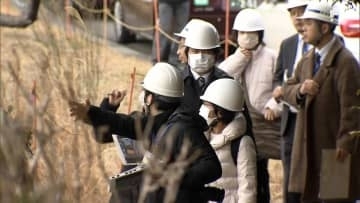 「判決に向け8合目」熱海土石流・民事裁判で裁判官らが崩落現場を視察 7月17日に結審へ=静岡・熱海市