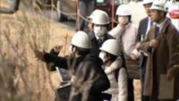 「判決に向け8合目」熱海土石流・民事裁判で裁判官らが崩落現場を視察 7月17日に結審へ=静岡・熱海市