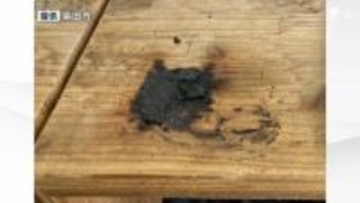 リチウムイオン電池出火のメカニズムを専門家が推測 ロッカーの上の「画びょう」がノートパソコンのバッテリーに刺さり発火 =静岡・島田市