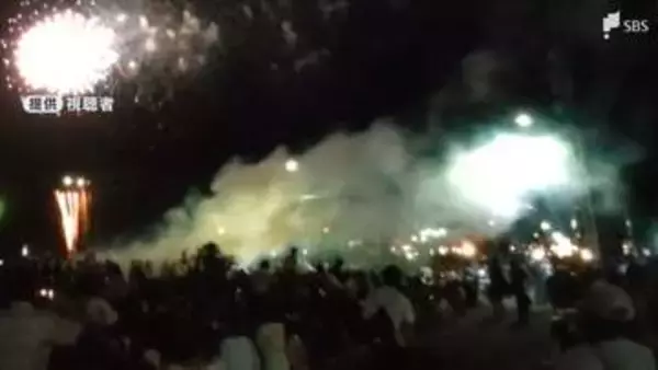 按針祭の花火大会事故で新たに2人が被害申し出 被害者は計9人に＝静岡・伊東市